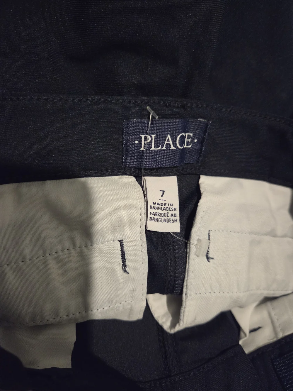 The Children's Place Navy Flat-Front Kids Shorts